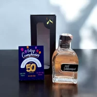 Mini Botella de Aguardiente Mil Demonios de 50mL – Miniatura Original – Mini Botellita de aguardiente premium – 78 Grados Deluxe
