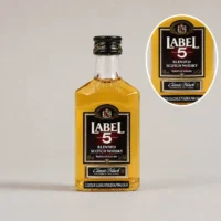 Mini Botella de Whisky Label 5