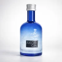 Mini Botella de Ginebra Akori Gin 50ml – Licor premium con inspiración oriental, elaborada en España con una fusión única de botánicos tradicionales y exóticos