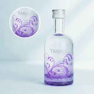 Mini Botella de Ginebra Tann’s de 50mL - Ginebra Premium española, tipo London Dry, obtenida por triple destilación. Versión miniatura 100% original y estampillado