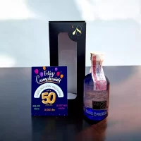 Mini Botella de Ginebra Akori Gin 50ml – Licor premium con inspiración oriental, elaborada en España con una fusión única de botánicos tradicionales y exóticos