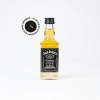 Mini Botella de Whisky Jack Daniels de 50mL – Miniatura Original – Mini Botellita – 78 Grados Deluxe