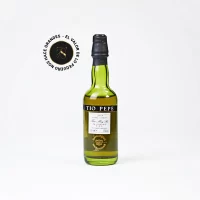 Mini Botella de Jerez Tío Pepe 50mL – Miniatura Original – Mini Botellita de jerez – 78 Grados Deluxe