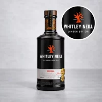Mini Botella de Whitley Neill Original 50mL - Miniatura Original - Mini Botellita de ginebra Whitley - 78 Grados Deluxe
