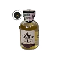 Mini Botella de Tequila El Padrino Añejo 50mL – Miniatura Original – Mini botella de tequila collecionable – 78 Grados Deluxe