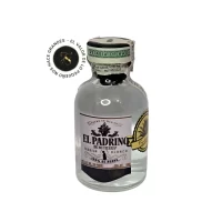Mini Botella de Tequila El Padrino Blanco 50mL – Miniatura Original – Mini botella de tequila collecionable – 78 Grados Deluxe
