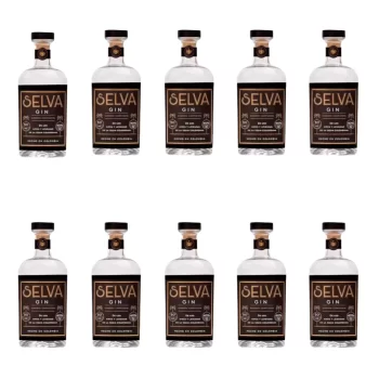 78 Grados Deluxe - Mini botellas de Ginebra Selva Gin al por mayor - Botellitas en miniatura para Bogota, Medellín, Cali, Barranquilla, Colombia.