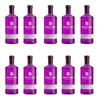 Mini botella Ginebra Whitley Neill Rhubarb & Ginger Gin 50mL al por mayor - Es una destilación extraordinaria que eleva el estándar de la ginebra con su vibrante y seductor perfil de sabor. Con una cuidadosa selección de ingredientes, incluyendo enebro, semilla de cilantro, corteza de casia, raíz de orris, raíz de angélica, orozuz, naranja dulce, limón y la distintiva naranja de Sicilia, esta ginebra ofrece una experiencia sensorial incomparable. El color transparente de la mini botella de Ginebra Whitley Neill Blood Orange Gin anticipa la frescura y vitalidad que se encuentra en cada sorbo. Al acercarla a la nariz, los aromas cítricos y sabrosos emergen de forma limpia, invitando a un viaje sensorial único. Al probar esta ginebra, se despliega un estallido de sabor dulce proveniente de las naranjas sanguinas sicilianas, ofreciendo una experiencia suave y burbujeante que deleita el paladar con cada sorbo. La combinación de ingredientes seleccionados con precisión garantiza un equilibrio perfecto entre lo dulce y lo cítrico, creando una armonía de sabores que perdura en el paladar.