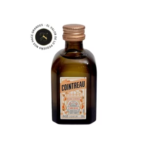 Mini botella de Cointreau  50mL - Mini botellita de Cointreau Original - 78 Grados Deluxe