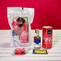 Cuba Libre - Ron La Hechicera - Kit de Coctel con Ron La Hechicera (50mL) , Cocteles con Ron, versión moderna de cuba libre, Kits de coctelería en casa.