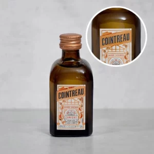 Mini Botella de Cointreau 50mL - Miniatura Original - Mini Botellita coleccionable - 78 Grados Deluxe
