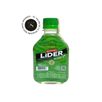 Aguardiente Lider Verde Mini Botella - Minuatura Lider 175 mL - 78 Grados Deluxe
