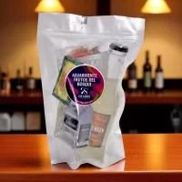 Aguardiente frutos del bosque – Kit de Coctel con Aguardiente Mil Demonios (50mL) ,  aguardiente con ginger beer, kit de coctel artesanal con tajín.