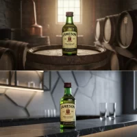 Mini Botella de Whisky Jameson 50mL