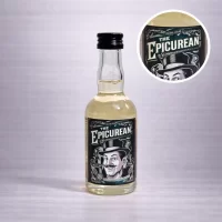Mini Botella de Whisky The Epicurean Blended Malt 50mL – Miniatura Original – Mini Botellita de whisky coleccionable – 78 Grados Deluxe