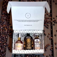 Regalos para el día del padre con licor – Descubre Trilogía Oscura, un estuche premium con tequila, ron y licor de café. Un regalo elegante y diferente para amantes de sabores intensos – 78 Grados Deluxe