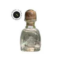 Mini Botella Tequila Patron Silver 50mL