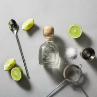 Mini Botella Tequila Patron Silver 50mL