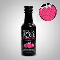 Mini Botella de Tequila Rose Strawberry de 50 (mL) IMPORTADA- Botellita de licor en miniatura – Minibotella de Tequila Rose – Licor Original – 78 Grados