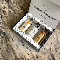 Descubre Esencia Ron Viejo de Caldas, un estuche premium con mini botellas de ron colombiano ideal para regalos, degustaciones y coleccionistas.