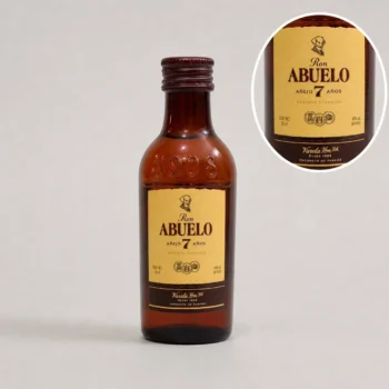 Mini Botellas Ron Abuelo 7 Años de 50m